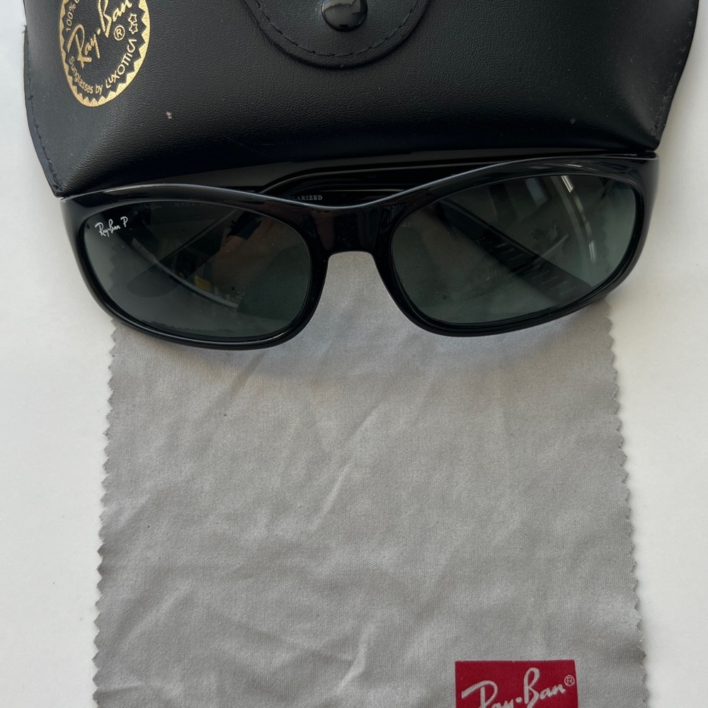 Ray-Ban Glossy Black Sunglasses - Picture 7 of 9